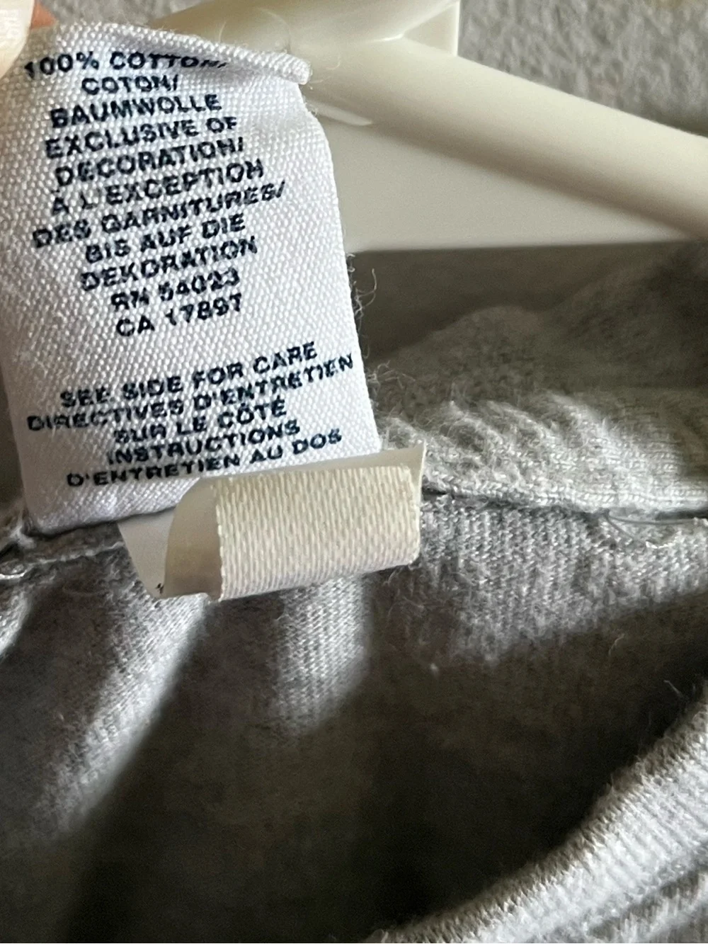 Baby GAP Gray Long-Sleeve Pocket Tee
